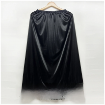 2025 Latest Comfort Women's Relaxed Long Skirt Lace Knee Length Elastic High Waist Flared Pleated Swing Skirt Cool Summer Dress