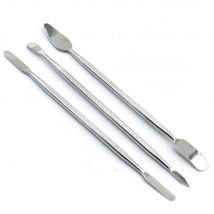 3Piece Metal Spudger Set Dual Ends Opening Pry Tool Repair Tools Kit for Laptop Cell Phone Tablet MP3 100Set