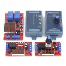 DC 5V 12V 24V 10A Adjustable Time Delay Relay Module 32 Modes LED Digital Timming Trigger Timer Control Switch Pulse Cycle