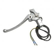 Left Side Brake Lever for Motorcycle Scooter GY6 125 150cc Znen 150T-E Vintage BMS Heritage Retro 25mm Handlebar M10 Mirror Hole