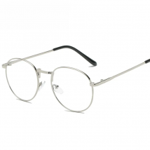 SWOKENCE Myopia Prescription -0.5 to -10 Customizable Nearsighted Glasses Men Women Alloy Frame Spectacles For Shortsighted F084