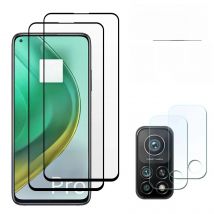 4 in 1 Tempered Glass For Xiaomi Mi 10T Lite Mi 9 9T Pro CC9 10T Screen Protector Lens Film For Xiaomi Mi 10T Pro Glass