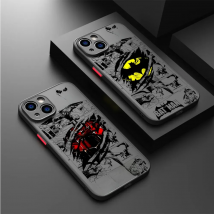 Phone Case for iPhone 12 Mini XS X 14 Pro Max 7 6S 8 Plus SE 15 11 Pro XR 13 B-Batman Spider