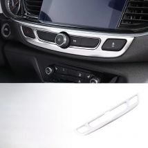 For Opel Insignia 2017 2018 2019 2020 Stainless steel Car Center Air Conditioning Control Panel Cover Trim Interior Accessories