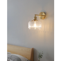 Nordic Wall Decor Led Lamp Luminaria with Rotary Switch Living Room Bedroom Minimalist Interior Lighting Wall Lights Galss Shade