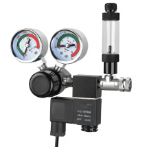 Fzone Single Stage Big Gauge Co2 Regulator Aquarium Accessories Fishbowl Cylinder Tank Bubble Counter Carbon Dioxide Reducer Fis