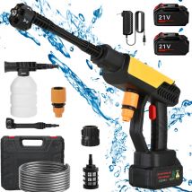 70Bar Cordless Pulitore Ad Alta Pressione Lavatrice Pistola Ad Acqua A Spruzzo Lavaggio Auto Macchina Per La Pulizia Dell'acqua A Pressione per Makita 21V Batteria