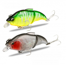 JOHNCOO 72mm Fishing Lure Floating VIB Vibration 10.5g  Hard Bait Wobblers Fishing Swimbaits For Bass Pike Perch Fishing