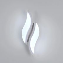 12W LED Interior Wall Light, Modern Wall Lamp,Metal Acrylic Wall Sconce for Bedroom,Staircase Wall Lamp,White Light 6500K
