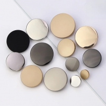 10pcs Golden Metal Shank Sewing Buttons for Craft Alloy Button Clothing DIY Women's Coat Jacket Shirt Accessories Scrapbooking