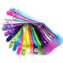 1pcs Baby Pacifier Clip Pacifier Chain with Adapter Ring Dummy Clip Holder For MAM Nipples Chupetas Pacifier Clips Soother