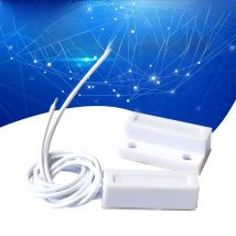 5/20/40Pair /lot MC-38 Wired Door Window Sensor Magnetic Switch Home Alarm System Detector
