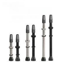 Deemount 40/60/80mm Presta Nipples Bicycle Tubeless Rim F/V Valves Brass Core Brass Stem Round Base