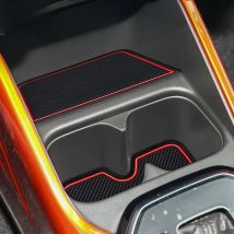smabee Gate Slot Cup Pad For SUZUKI IGNIS Interior Accessories Door Pad Dust mats Water Coaster Non-Slip RED/WHITE/BLACK