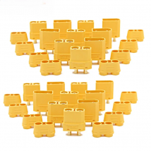 5 / 10 / 20 / 50 /100 pair Amass XT90 XT90H Battery Connector Set 4.5mm Male Female Gold Plated Banana Plug for RC Lipo Battery