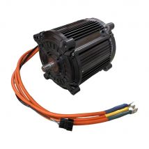 QSMOTOR 180 90H 8000W PMSM Mid Drive Motor For Electric Moped Motorcycle