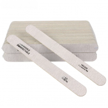 100pcs Wooden Nail File Professional Nail Art Sanding Buffer Files 180/240  Double Side For Salon Manicure Pedicure UV Gel Tips