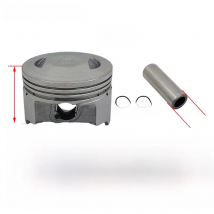 55mm Piston & Ring Set (13mm pin) for 4 stroke scooter moped JOG100 RS100 RSZ100 MIO100 Force X ZY100