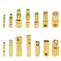 10x 2mm 3mm 3.5mm 4mm 5mm 5.5mm 6mm RC Battery Gold-plated Bullet Banana Plug High Quality Male Female Bullet Banana Connector