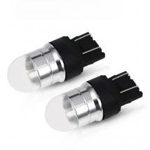 Universal Car T20 W21/5W 7443 LED 3030-SMD Bulbs For Car Brake Lamp Parking DRL Fog Light Backup Reverse Lamp White/Red/Amber