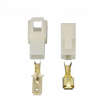 6.3mm 1 Pin DJ7011-6.3-11/21 Automotive Electrical Connector Cable Terminal Plug Kits Motorcycle Ebike Car Terminal Male Female