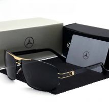 For Mercedes Benz A B C E S V Class GLB GLC GLE AMG Pilot SLK SLC ML Car High Men Anti Glare Driver Goggles Polarized Sunglasses
