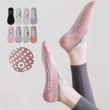 Prati Yoga Socks Non slip Women's Socks Sports Fitness Silicone Breathable Towel Bottom Yoga Socks Bandage Dance Ballet Socks