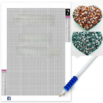 100% Crystal Mystery Full Square 5D Diamond Painting Cross Stitch Resin Diamond Embroidery Mosaic Queen Home Decor,AB Square 5D