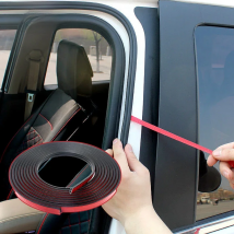 Car Rubber Seal Strip Noise Insulation Door Sealing For Volkswagen Polo Golf 5 6 7 Passat B5 B6 B7 Bora Mk5 Mk6 Tiguan