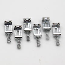6pcs Guitar Bridge Pull String Code Electric Guitar Saddle Guitar Bridge String Saddle for ST Electric Guitar Accessories