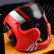 Promotion Boxing MMA Safety Helmet Head Gear Protectors Adult Child Training Headgear Muay Thai Kickboxing Full-Covered Helmets