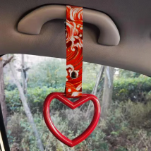 jdm Tsurikawa Ring Japanese Cotton Fabric Handle Hand Strap Auto Bus Car Drift Charm Warning Strap