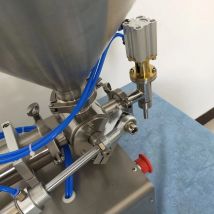 Food Filling Machine Single Nozzle Paste Large Hopper 100-1000ml Quantitative Filler