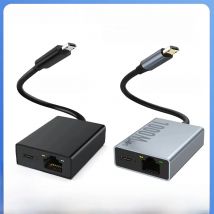 Zexmte Chromecast Ethernet Adapter For Fire TV Stick Micro to 100Mbps Network Card for Ultra Audio Google Ethernet Switch Adapte
