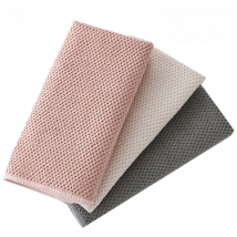 3PCS Kitchen Cleaning Towels Anti-grease Wiping Rags Efficient Absorbent Microfiber Cleaning Cloth Home Washing Dish 30*30CM