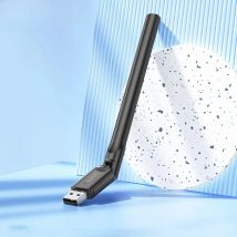 HOCO WiFi4 USB2.0 External Wireless Network Card RTL8188GU Support For Win/linux Portable Antenna Signal Recept LAN For Laptop