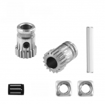 Drivegear Kit Dual Drive Gear Extruder Kit Cloned Btech Upgrade for Extruder Prusa i3 3d Printer Gear Bowden 3d Printer Kit