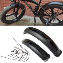 26/20" x4.0 Bike Fenders Fat Tire Mud Guards Fender Set Mudguards For BMX Folding Snow E-Bike Bicycle MTB Cycling Accessories