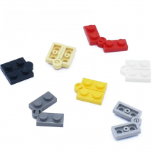Marumine 1x2 Hinge Plate 1x4 Swivel Changeover Catch 20PCS MOC Brick Technology Building Block Parts Accessories 73983 2429 2430