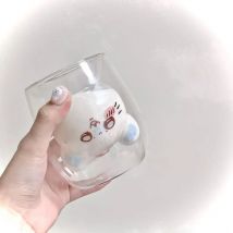 Original three-dimensional chiikawa cartoon cute Momonga glass cup kawaii cup