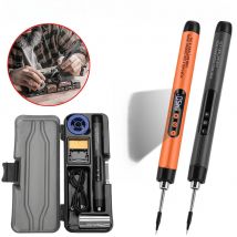 Multifunctional USB Digital Electric Soldering Iron Set Temperature300-450℃ Adjustable Type-C Interface Solder Welding Iron Tool