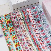 DIY Cartoon Printed Grosgrain Ribbon For Craft Supplies Sewing Accessories 5 Yards, Planar Resins Mold 10 Pieces. 31550
