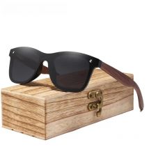 KINGSEVEN UV400 Sunglasses For Men Polarized Walnut Wood Handmade Sun Glasses High Quality Protection Women Eyewear Gafas