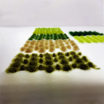 A box Static Grass Tuft 5mm Self Adhesive Static Grass Railway Artificial Grass Modeling Wargaming DIY handmade materials toypcs