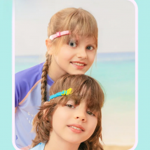 COPOZZ Colorful Swimming Goggles Kids Professional Children Swim Eyewear Anti Fog UV Protection Water Glasses For Boy and Girl