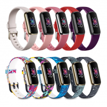 Armband für Fitbit Luxe Soft wasserdicht Smart Watch Armband Ersatz für Fitbit Luxe Band Zubehör für