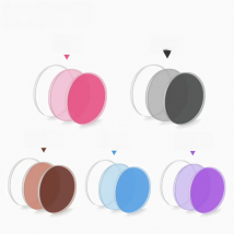 Ralferty Colored Photochromic Sunglass Lens Chameleon Myopia Hyperopia Optical Prescription Lenses Medical Recipe 1.67 Diopters