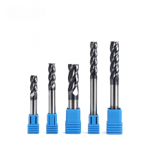 1pc cnc Milling Cutter 1mm 1.5mm 2mm 3mm 4mm  4 Flute 3F 2F HRC50 Carbide endmill machine Tungsten Steel  machine tools End Mill