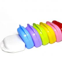 50Pcs Denture Storage Box Partial Denture Case Orthodontic Prosthesis Teeth Container Boxes Dental Retainer Mouth Guard
