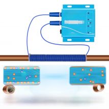 Electronic Water Descaler System Reduces Limescale Rust Conditioner,   Aluminum  Alloy Shell Water softener